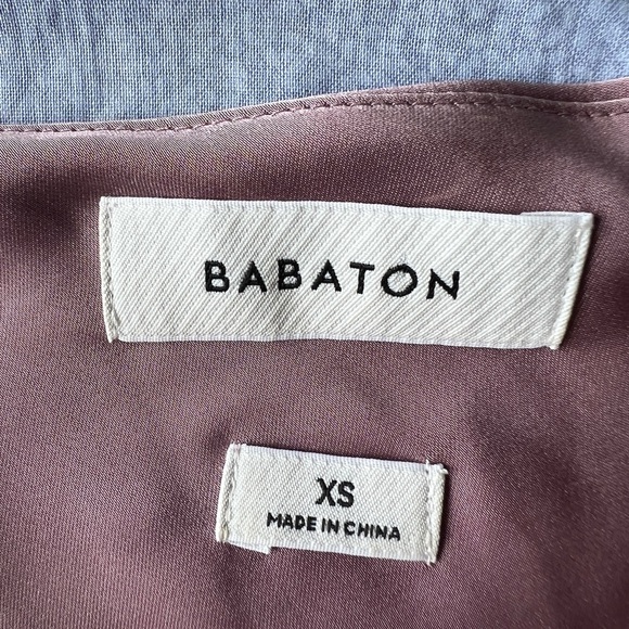 Babaton Womens Dusty Pink Cowlneck Camisole Slinky '90s Cowl Extra Small - Picture 3 of 11